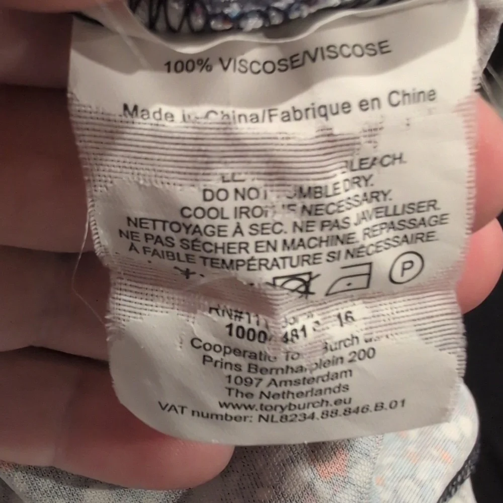 Tory Burch Carlotte Wildflower-Print Long-Sleeve Dress - Picture 3 of 8